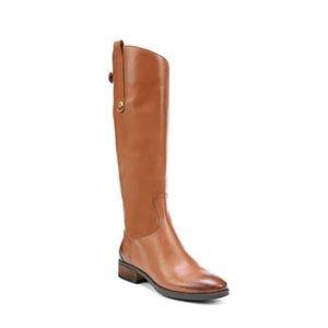 Sam Edelman Penny 2 cognac wide calf boots 8.5